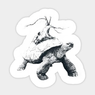 Turtle Tree Sticker